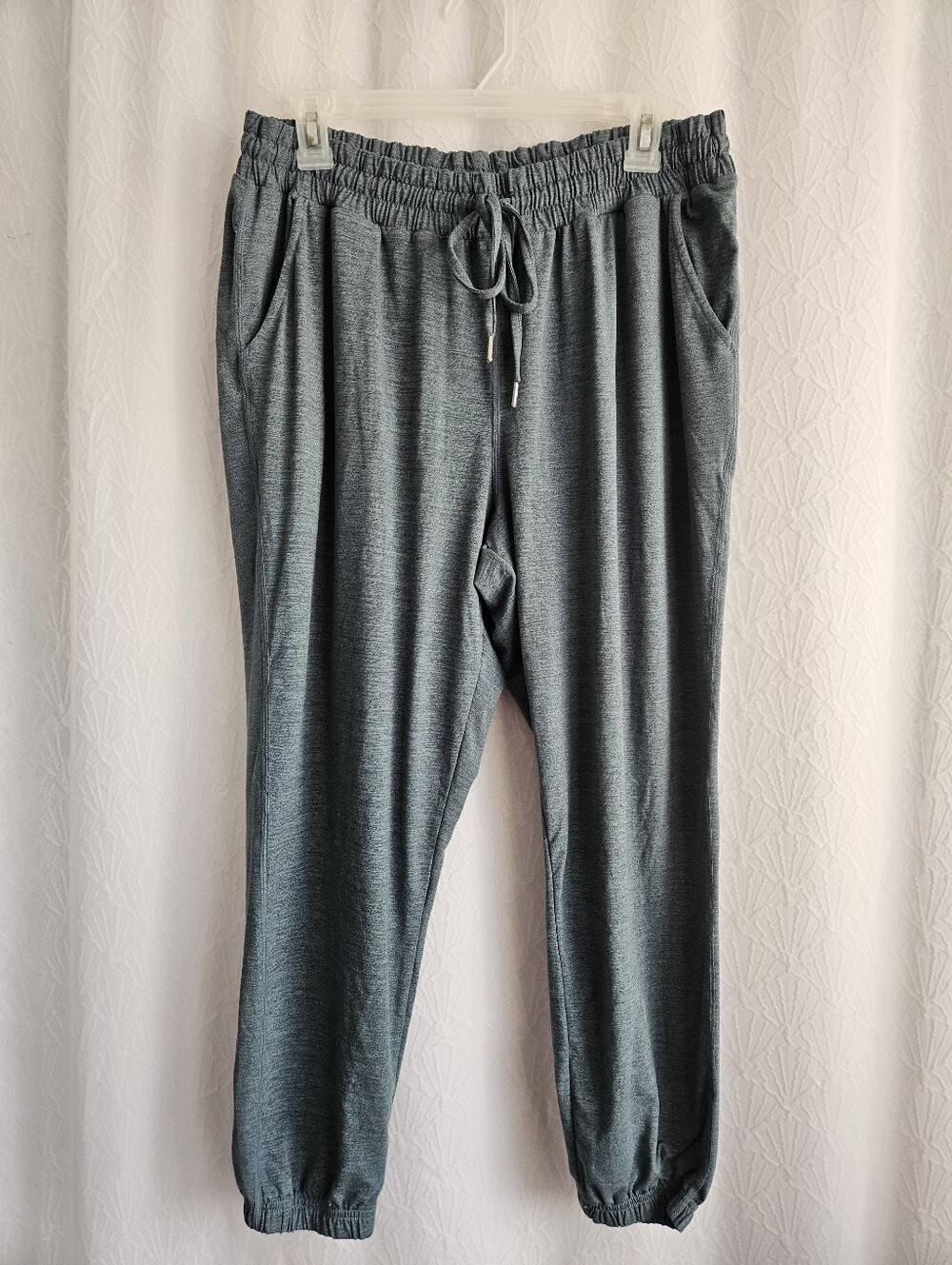 Maurices Heather Green Drawstring Joggers Large Regular